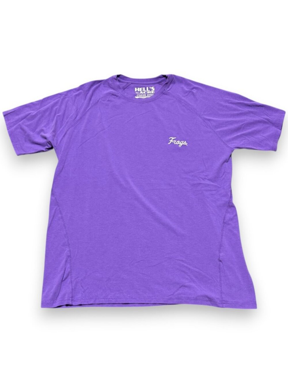 TCU Horned Frogs Hell's Half Acre Men's Workout Shirt XL